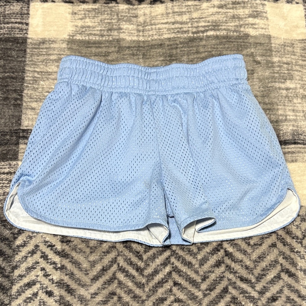 BCBG Light Blue Kids Mesh Shorts